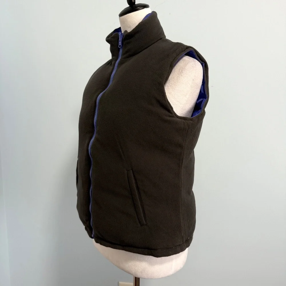 Cherokee Wintertime Women’s Reversible quilted Down Feather Filled Vest Size‎ S